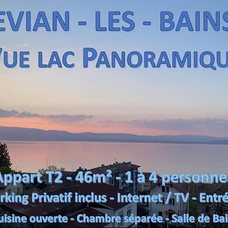Vue Lac Panoramique Appartamento Évian-les-Bains Esterno foto