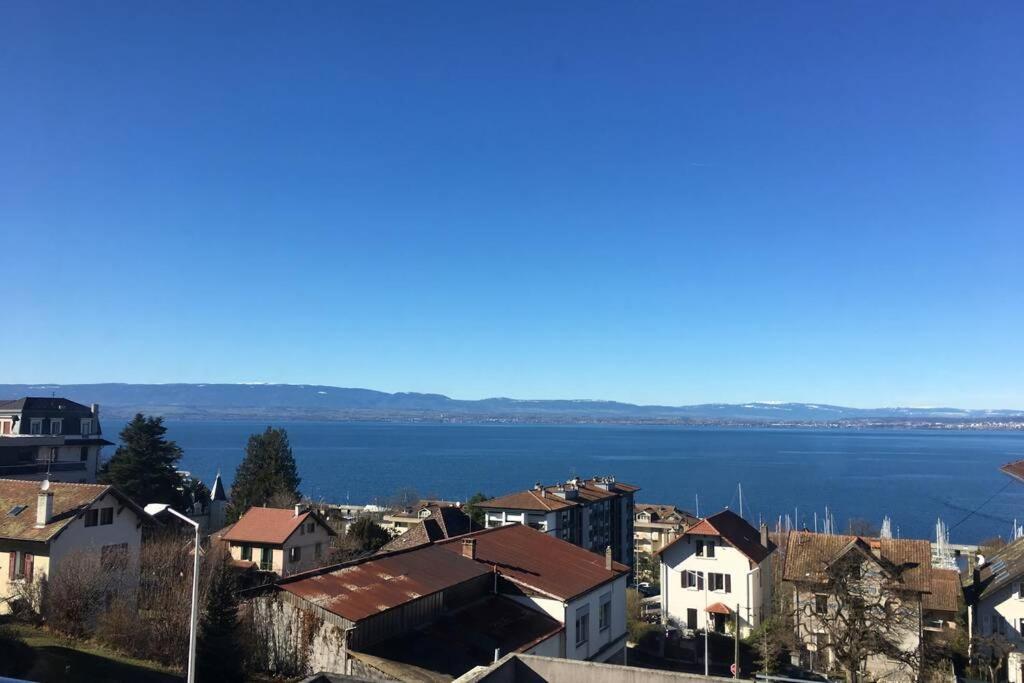 Vue Lac Panoramique Appartamento Évian-les-Bains Esterno foto